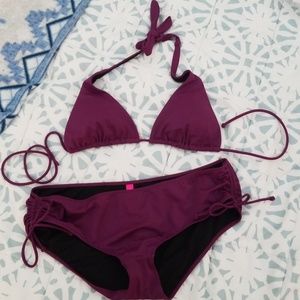 VS plum swimsuit